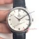 Top Grade Replica Omega De Ville White Dial Watch Black Leather Band(3)_th.jpg